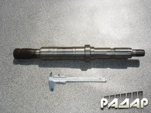 Вал опоры позитора (нов. обр.) 54-62612 (мост 54Б-4)
