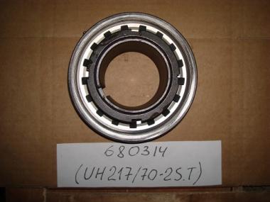 Подшипник 680314 (UH217/70-2S.T) шариковый однорядный закрытый с гайкой